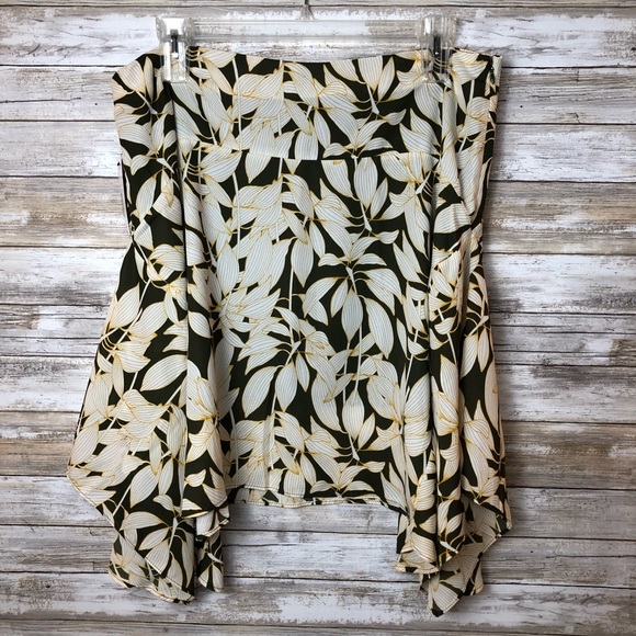 Worthington Scarf Hem Skirt Size 18 - Picture 1 of 7